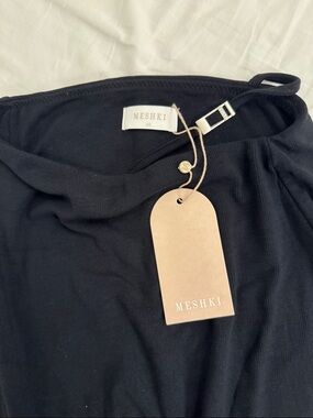 Meshki Black maxi dress